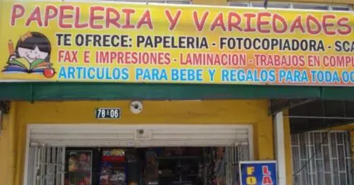 PAPELERIA Y VARIEDADES TRANSSVERSAL 78A 06 PAPELERIA Y VARIEDADES TRANSSVERSAL 78A 06